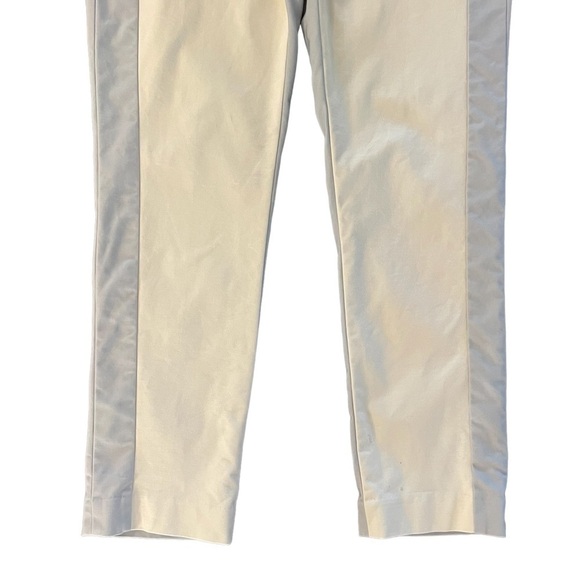 Nic + Zoe Wonderstretch Ankle Pants, Gray & Cream, Size 6 - Picture 2 of 8